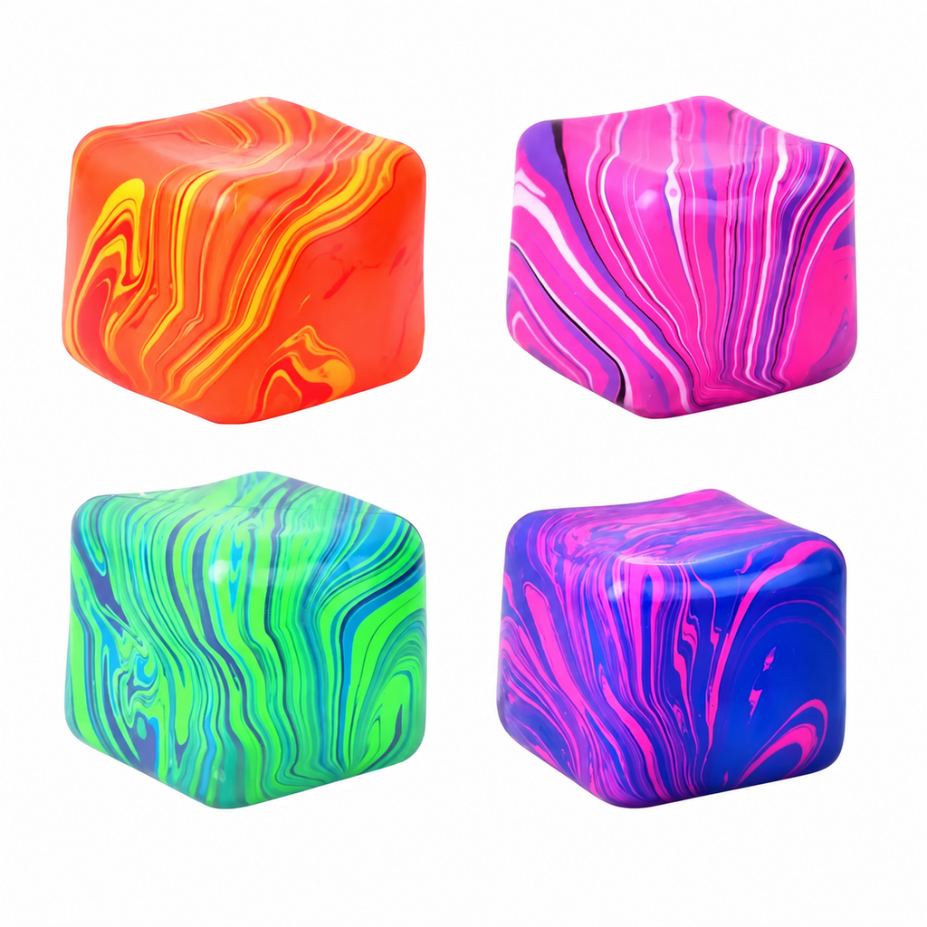 Marble Pattern Cube