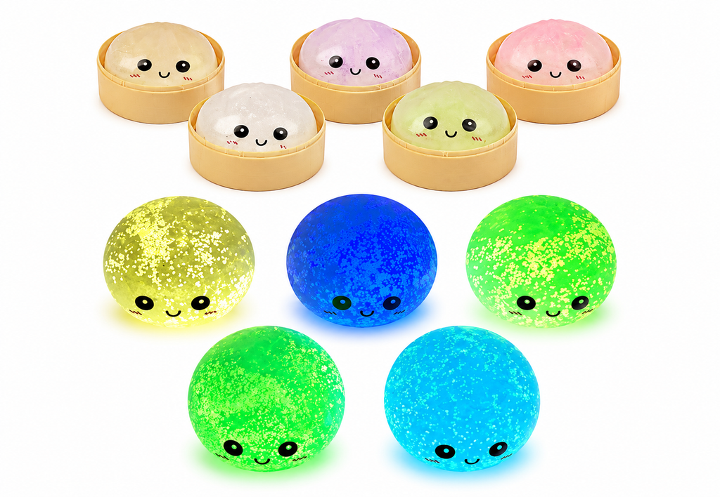 Glow in the Dark Bead Bun