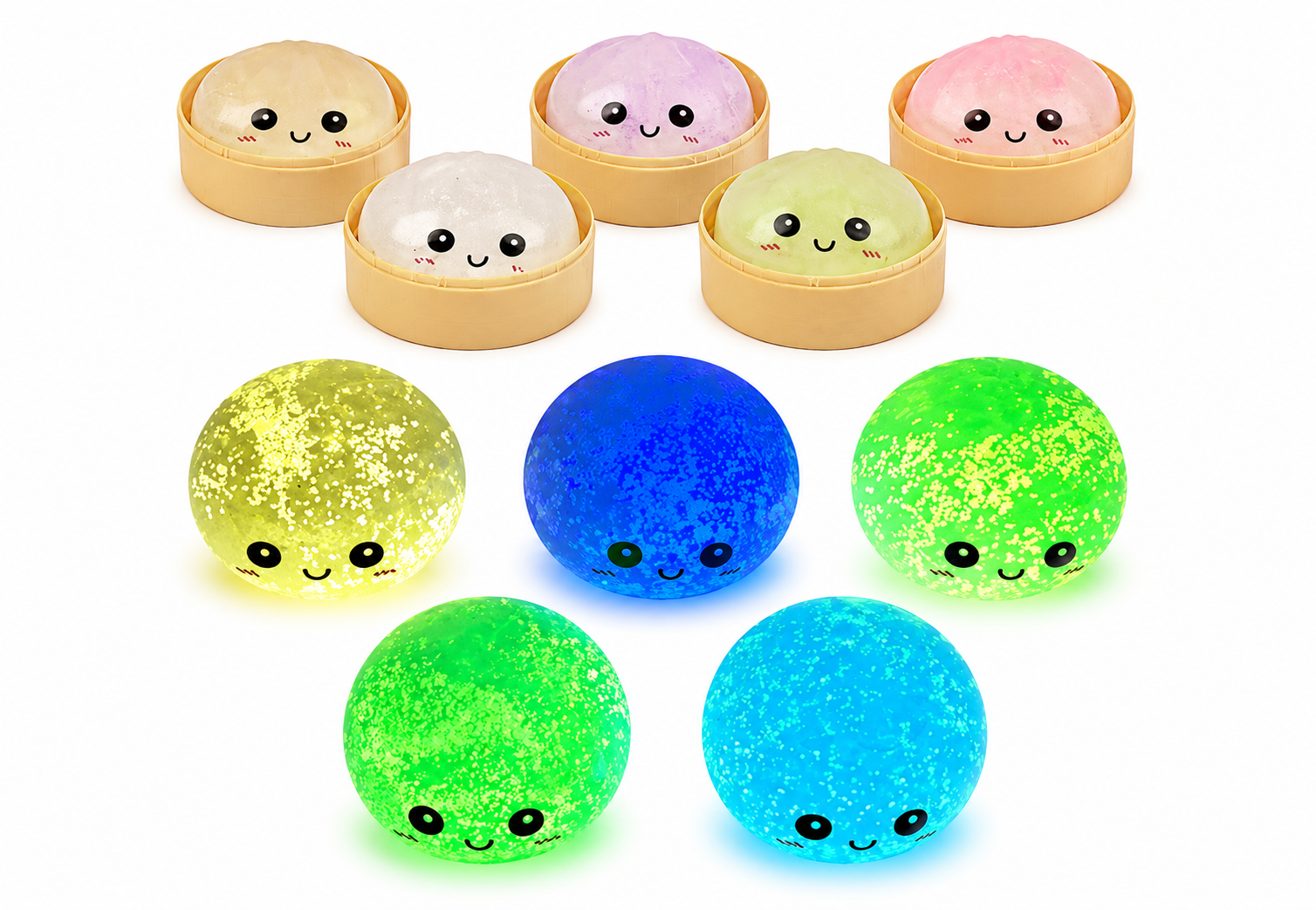 Glow in the Dark Bead Bun