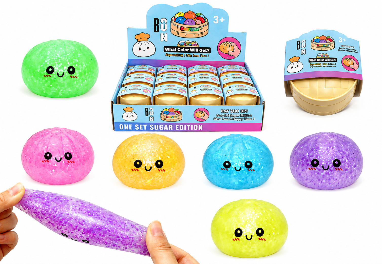 Glow in the Dark Bead Bun