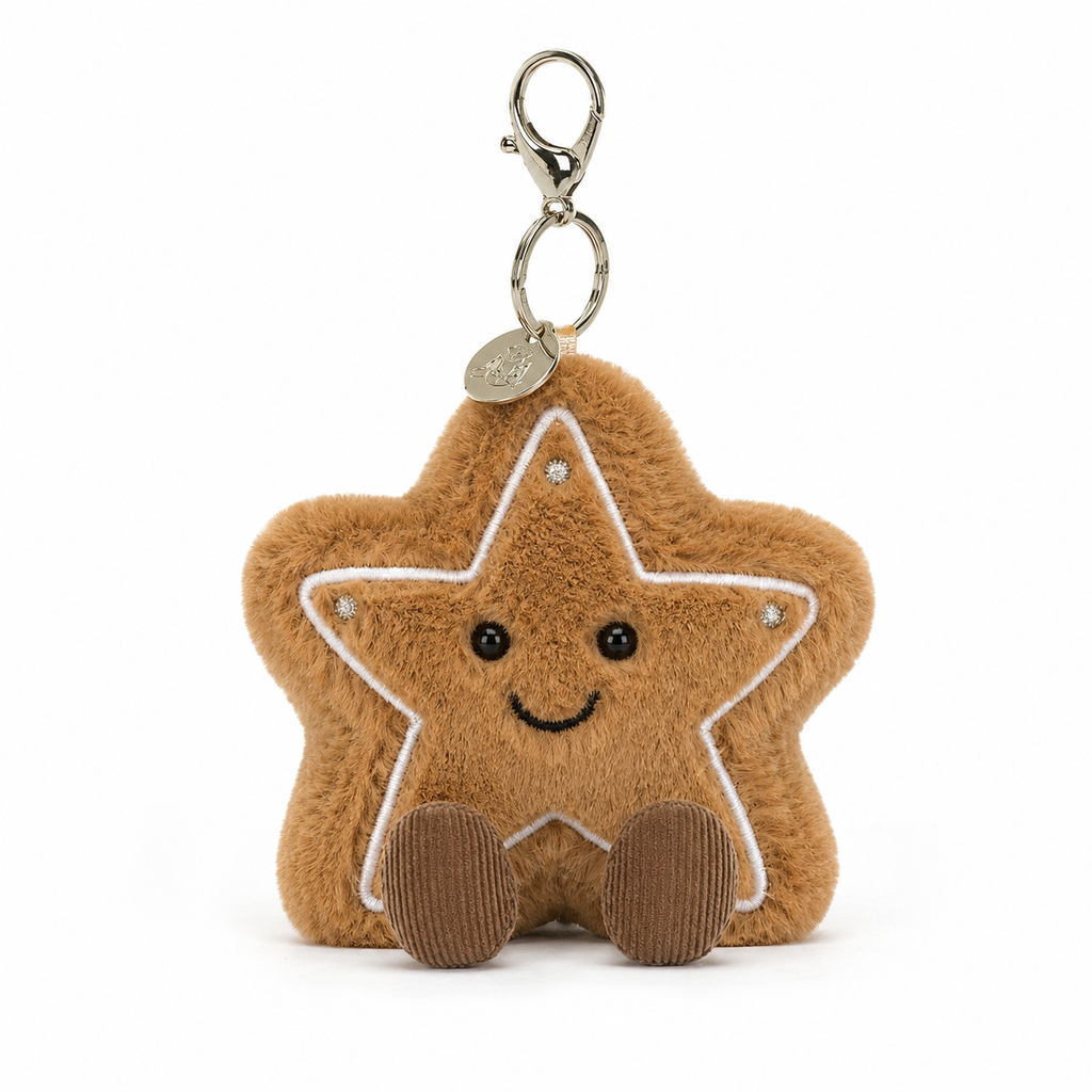 Star Cookies Plush KeyChain