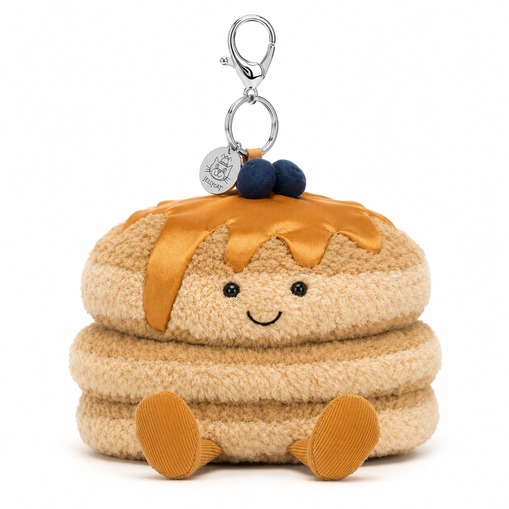 Pancake Plush KeyChain