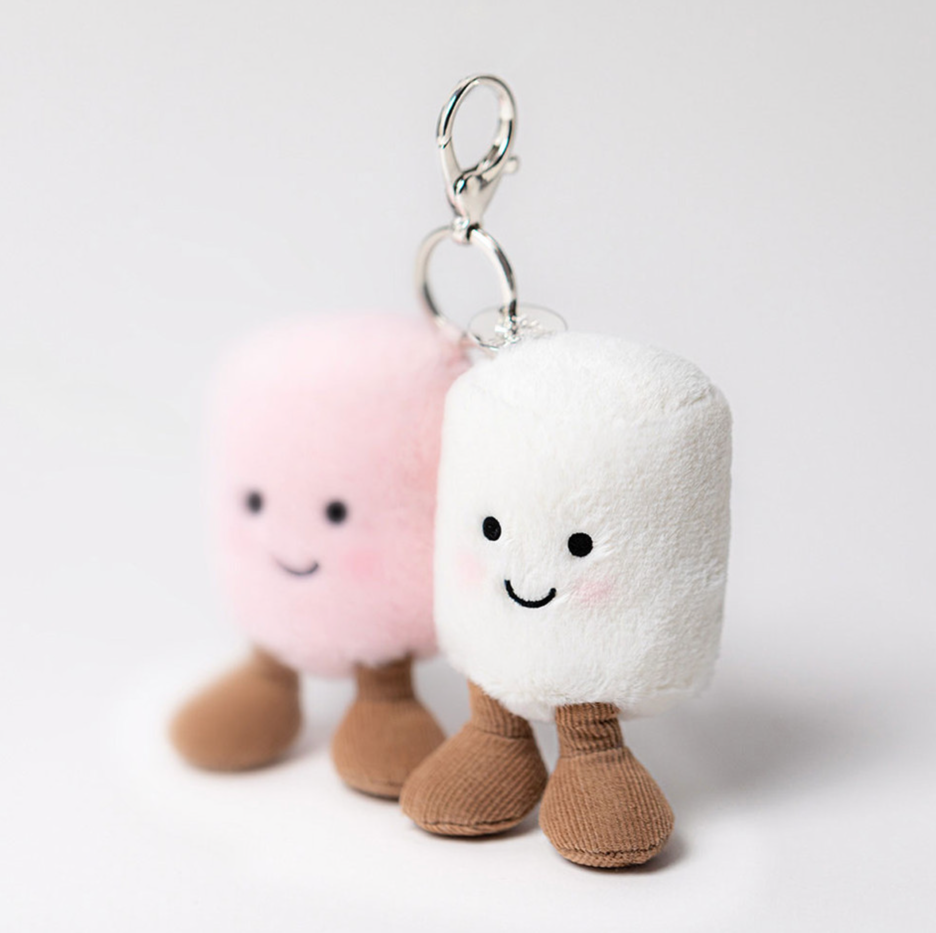 Marshmallow Plush KeyChain
