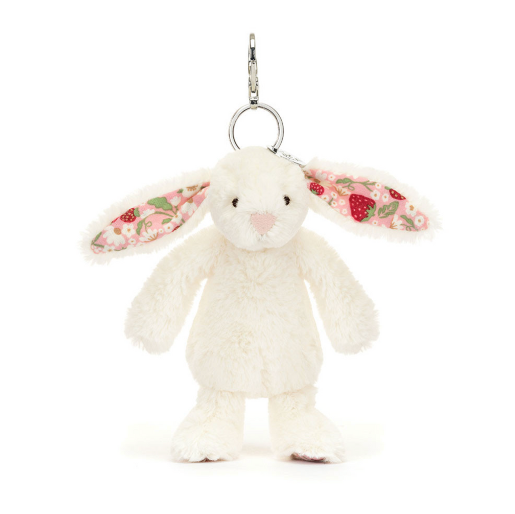 White Rabbit Plush KeyChain