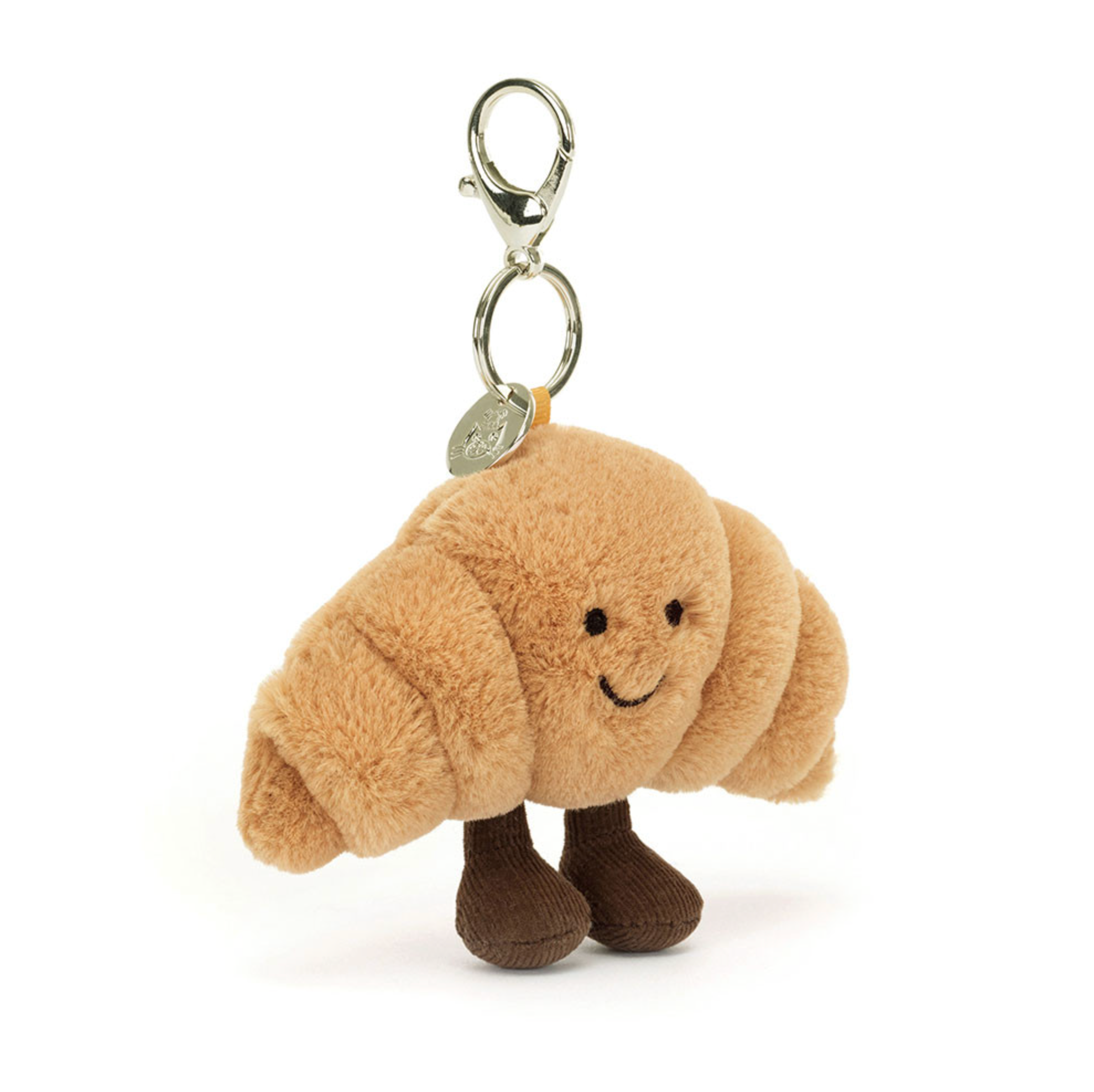 Croissant Plush KeyChain