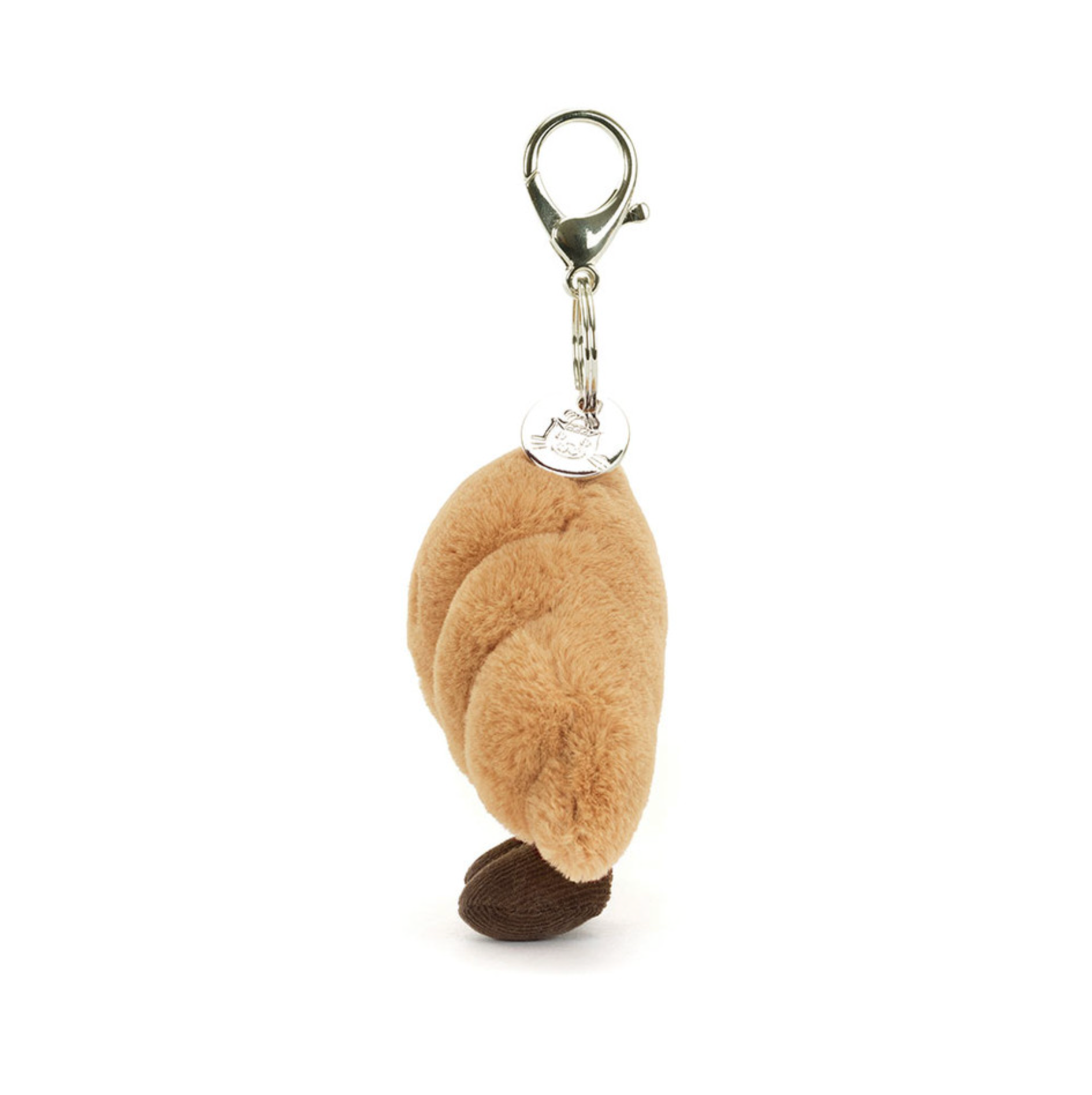 Croissant Plush KeyChain