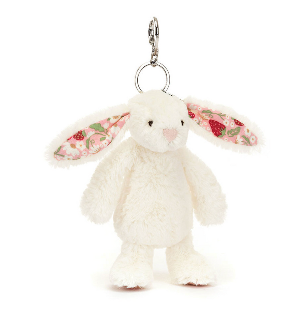 White Rabbit Plush KeyChain